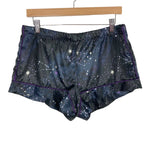Adore Me Satin Constellations and Stars Shorts Pajama Set- Size M (sold as a set)