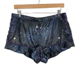 Adore Me Satin Constellations and Stars Shorts Pajama Set- Size M (sold as a set)