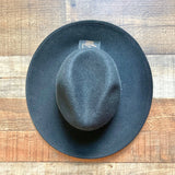 No Brand Black Logo Adjustable Wool Hat