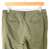 Aerie Olive Cropped Pants- Size 4 (Inseam 22")