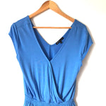 Gibson Blue Cinched Waist Top- Size XS