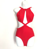 MINKPINK Red One Piece Swimsuit- Size S
