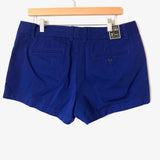 J. Crew Blue Chino Shorts NWT- Size 12