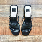 Dolce Vita Black Leather Strappy Low Heel Sandals- Size 10 (BRAND NEW CONDITION, sold out online)