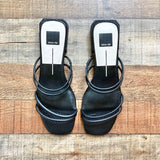 Dolce Vita Black Leather Strappy Low Heel Sandals- Size 10 (BRAND NEW CONDITION, sold out online)