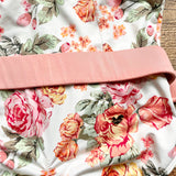 Capittana Floral Underwire Belted One Piece- Size M (sold out online, see notes)