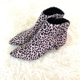 Qupid Cheetah Ankle Booties NWOT- Size 8