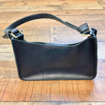 Madewell Black Leather Magnetic Closure Handbag (Great Condition)