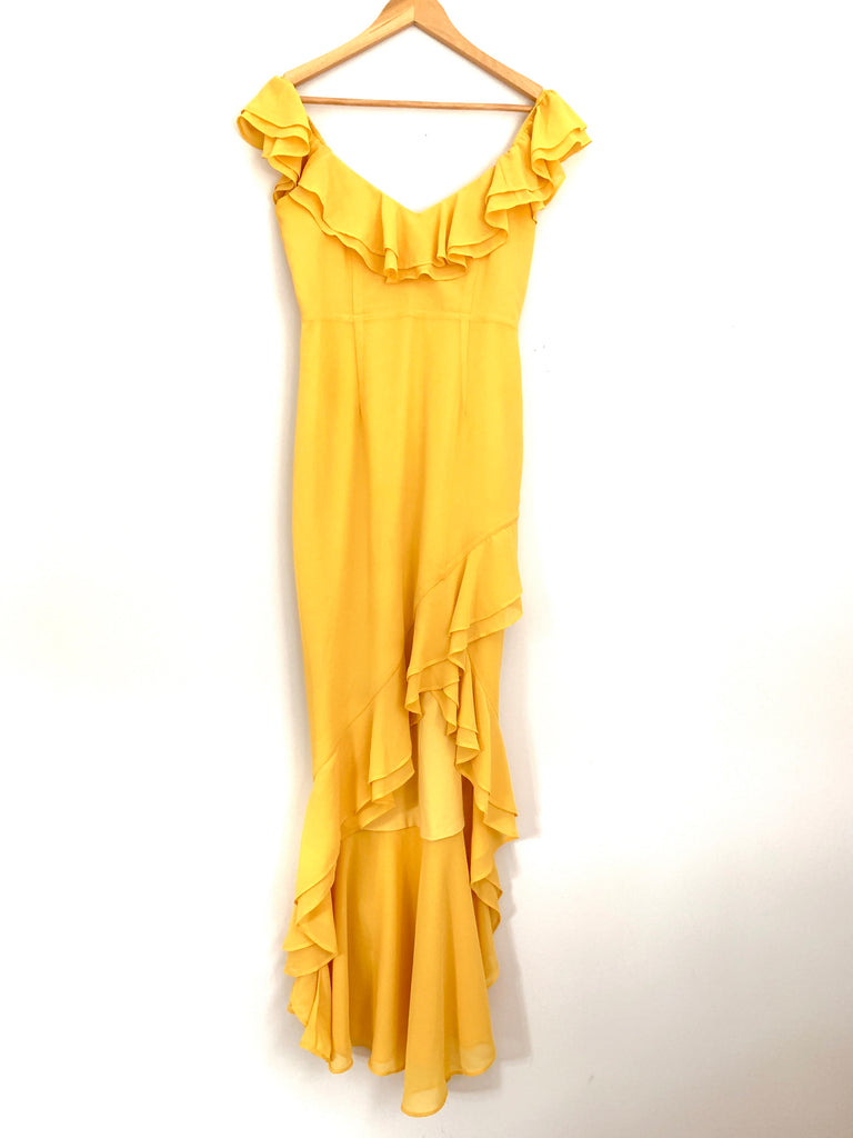lovers and friends off the shoulder dress Lovers + Friends Honey Off the Shoulder Ruffle Dress