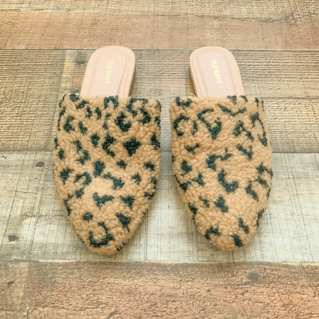 Old navy sherpa mules Clearance