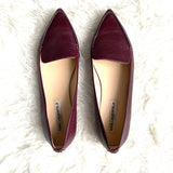 Karl Lagerfeld Destine Leather Pointed Toe Flats- Size 11