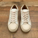 White Raven Cream Star Sneaker- Size 7.5 (Like New Condition!)