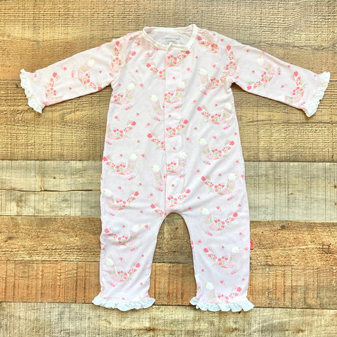 Magnetic Me Floral Bird Print Outfit- Size 3-6M