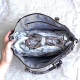 JustFab Snakeskin Handbag NWT