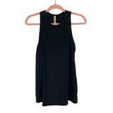 Lululemon Black Split Back Tank- Size 6