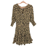 Buddy Love Speckled Bronx Elastic Waist Mini Dress NWT- Size S