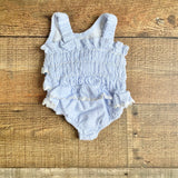 Funtasia Too Striped Sailboat Romper- Size 6M