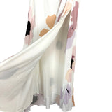 Peony Floral Side Slit Swim Skirt- Size 8