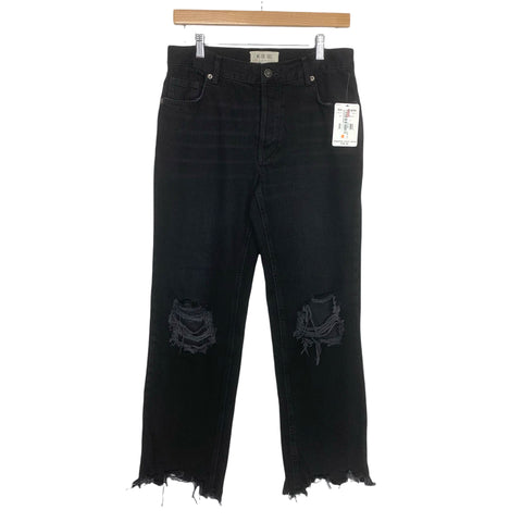 We The Free Black Distressed Jeans NWT- Size 31 (Inseam 26")