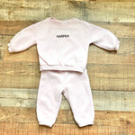 Zara Pink Harper Sweatshirt and Sweatpants Set- Size 12-18M (sold as a set)