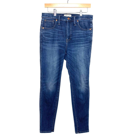 Madewell 10" High-Rise Dark Wash Skinny Jeans- Size 30 (Inseam 26.5")