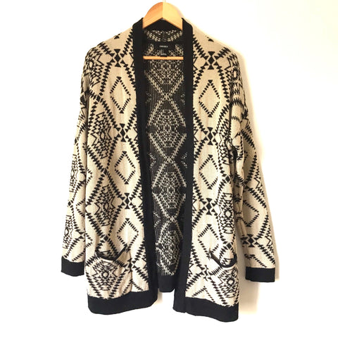 Forever 21 Aztec Print Cardigan- Size S