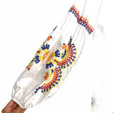 Tularosa White Justina Embroidered Dress NWT- Size S (Sold Out Online!)
