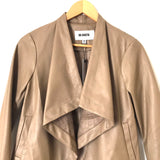BB Dakota Tan Faux Leather Jacket NWT- Size XS