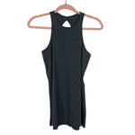 Lululemon Grey Exposed Back Tank- Size ~M (see notes)