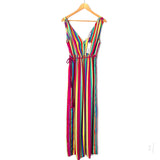 BB Dakota Striped Maxi Dress NWT- Size S