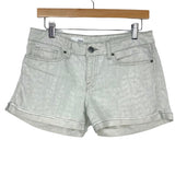Gap 1969 Light Wash Pattern Denim Shorts- Size 28/6 (See Notes)