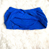 Lands End Blue Skirt Swim Bottoms- Size 10 (BOTTOMS ONLY)