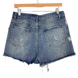 Signature 8 Distressed Jean Shorts- Size M