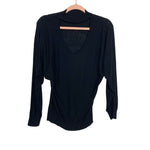 No Brand Black Choker Sweater with Exposed Back- Size ~S (see notes)