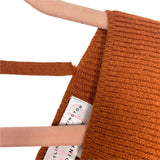Caitlin M. Covington x Pink Lily Burnt Orange The Chelsea Wrap Sweater Dress- Size S (See Notes)