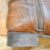 Tory Burch Fig Brown Julian Riding Boots- Size 9 (see notes)