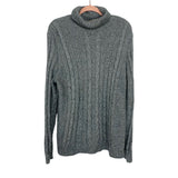 Lands' End Grey Wool Blend Sweater- Size L (see notes)