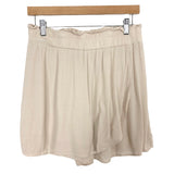 Vestique Cream Faux Wrap Skort- Size L
