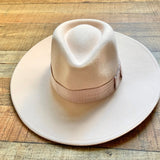 Brixton Blush Pink Wool Hat- Size S (56CM)