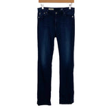 AG Adriano Goldschmied Dark Wash "The Alexa Mid-Rise Slim Boot" Jeans- Size 28R (Inseam 31” see notes)