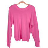 Offline Pink Twist Back Sweatshirt NWT- Size S (sold out online)