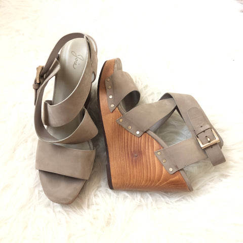 Joie Platform Wedge Sandal- Size 38.5 (8)