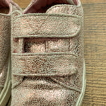 Toms Girl's Pink Glitter Shoes- Size 9