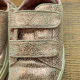 Toms Girl's Pink Glitter Shoes- Size 9