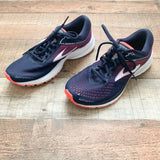 Brooks Launch 5 Black and Purple/Pink Running Sneakers- Size 8 (GREAT CONDITION)