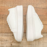 Liliana White Platform Sneakers- Size 6.5 (BRAND NEW)