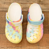 Crocs Classic Tie-Dye Clog- Size 7