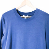Daily Ritual Blue Pullover with Side Slits- Size S