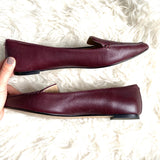 Karl Lagerfeld Destine Leather Pointed Toe Flats- Size 11