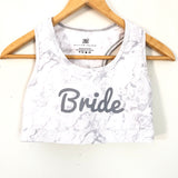 Hallow + Plank Bride White Workout Set- Size S
